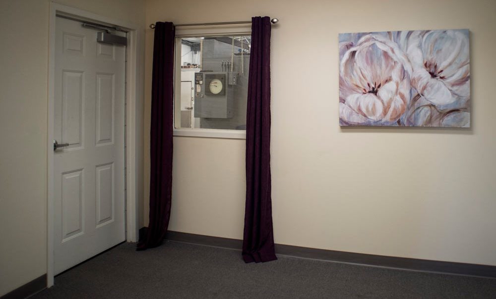 Cremation viewing room at Salisbury location
